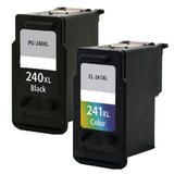 Canon PG-240XL CL-241XL COMBO PACK CANON REMANUFACTURED BLACK & TRICOLOR HIGH YIELD Ink Cartri